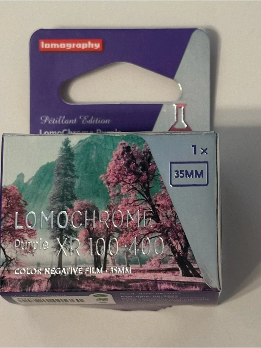 Lomography LomoChrome Purple XR 35mm Color Neg Film Creative Photography EXP8/25